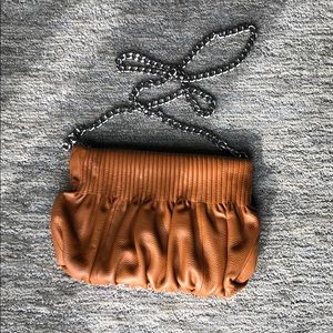 Leather crossbody bag